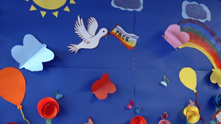 I disegni dei bambini per il Papa