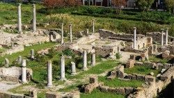 Una veduta degli scavi di Hippo Regius.