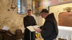 L’atto elettivo del Capitolo della Provincia Serafica di Umbria e Sardegna. Alla guida della famiglia francescana per il prossimo sessennio sarà padre Marco Vianelli (foto Provincia Serafica OFM)