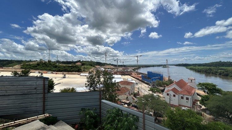 Una veduta del Santuario di Mam&atilde; Muxima