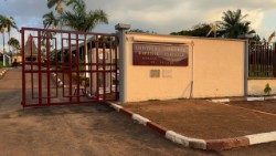 L'ingresso dell'Ucac, Università cattolica dell'Africa centrale