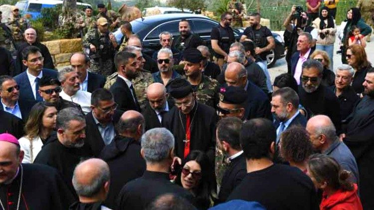 2026.04.18 Il Patriarca Rai in visita a Jezzin