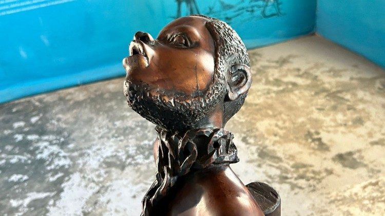 Au mus&eacute;e de l'esclavage de Luanda.