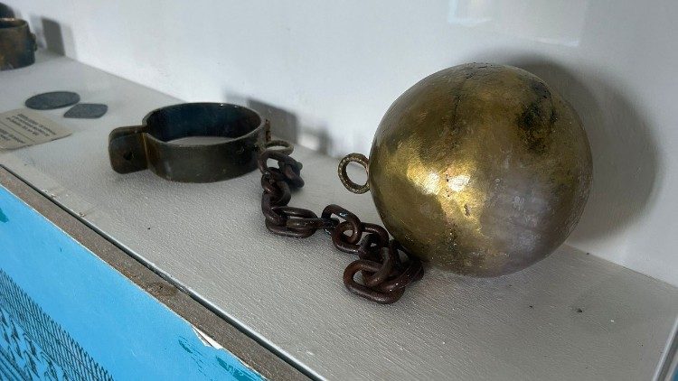 Au musée national de l'esclavage de Luanda, en Angola. (Photo Radio Vatican)