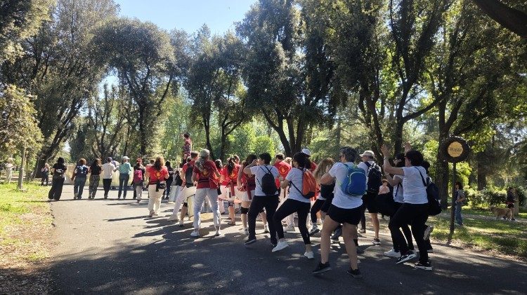 La marcia per la Terra