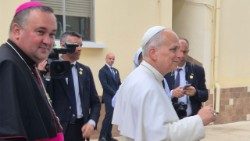 Der Nuntius mit Papst Leo