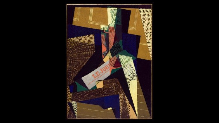 Juan Gris, Natura morta (1916). Olio su tela 80.6 x 59.7 cm. Acquisto della Founders Society.