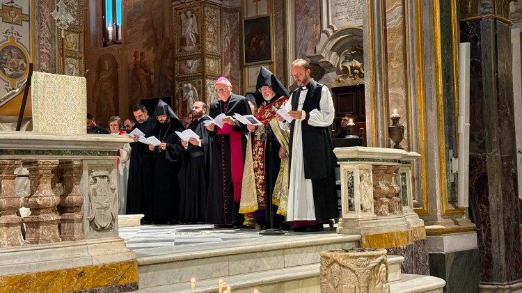 Un moment de c&eacute;l&eacute;bration œcum&eacute;nique