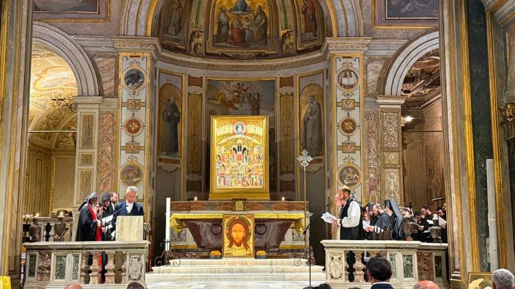 La célébration œcuménique pour la paix à Rome