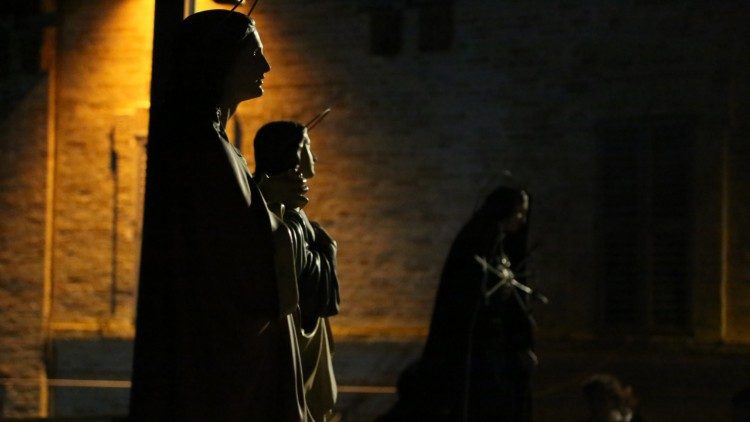 La processione del Venerd&igrave; Santo