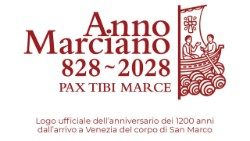 Il logo dell'Anno Marciano