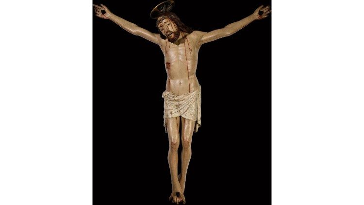 Il crocifisso ligneo del santuario della Madonna di Petriolo (XV-XVI secolo) - &copy; G.M.F. Leggieri