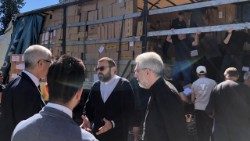 Arkivyskupas Luisas Marínas de San Martínas lankosi Šv. Sofijos bazilikoje
