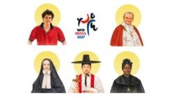 Les cinq saints patrons des JMJ 