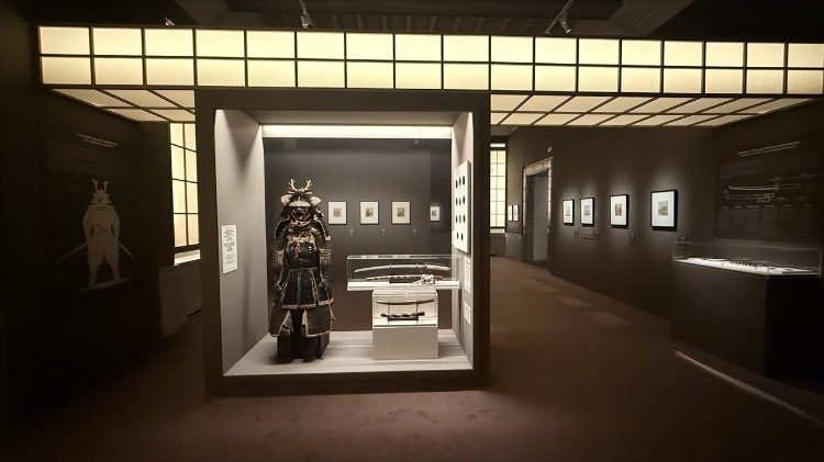 Foto dell'allestimento della mostra Hokusai. Il grande maestro dell’arte giapponese @ARTHEMISIA PRESS