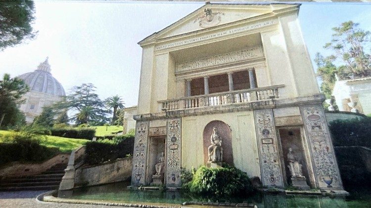 facciata della Casina Pio IV (Morgana Studio)