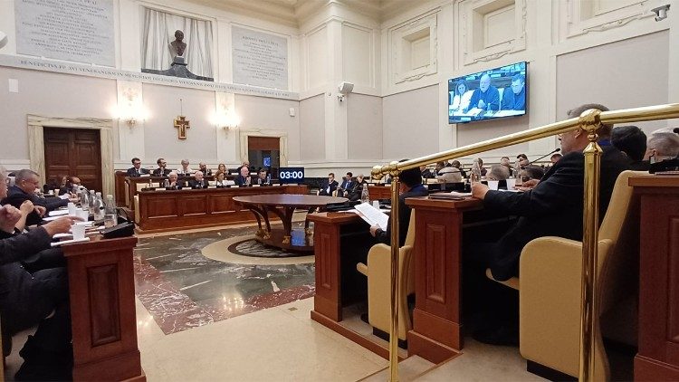 Un momento della giornata di studio dedicata a "Sacramento del matrimonio, fede e munus docendi".