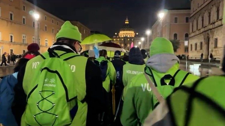 P&egrave;lerinage jubilaire des volontaires