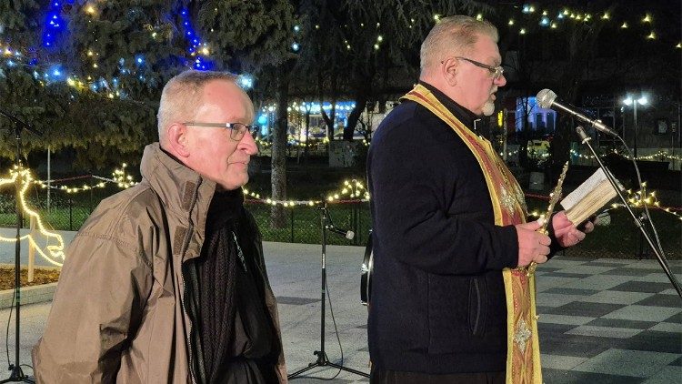 Отец Патрик Виал в новогодишната нощ