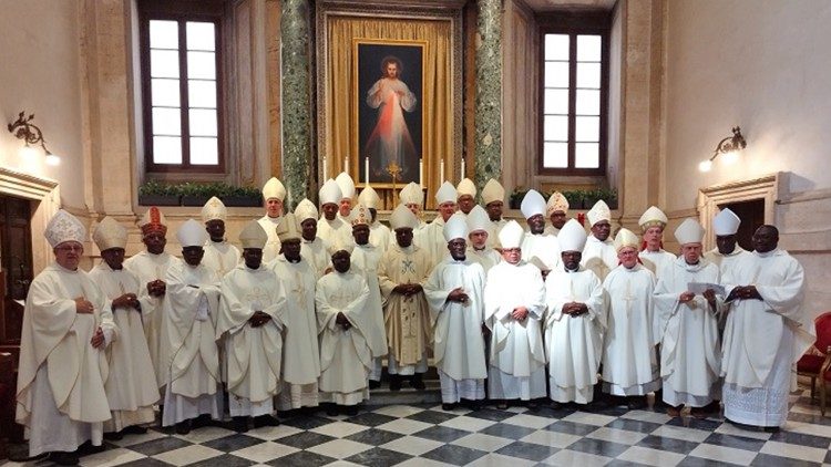 Conferência dos Bispos Católicos da África Austral (SACBC) na Basílica Santa Maria Maior, em Roma