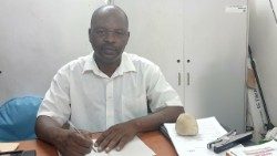 Padre Benvindo Tápua, Coordenador da Comissão Arquidiocesana de Justiça e Paz em Nampula (Moçambique)