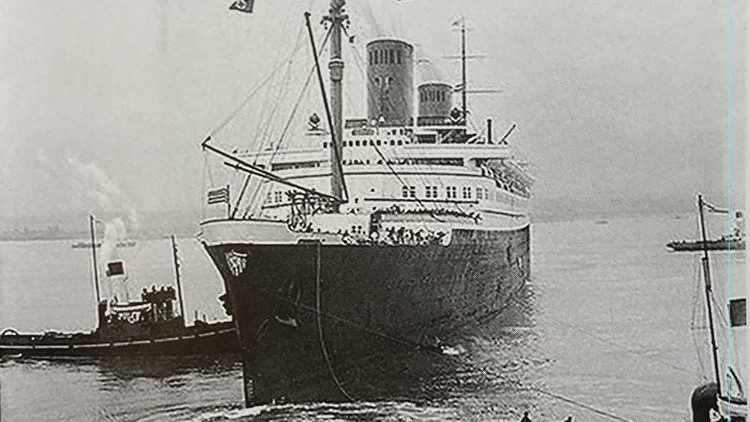 Il transatlantico tedesco "Bremen"