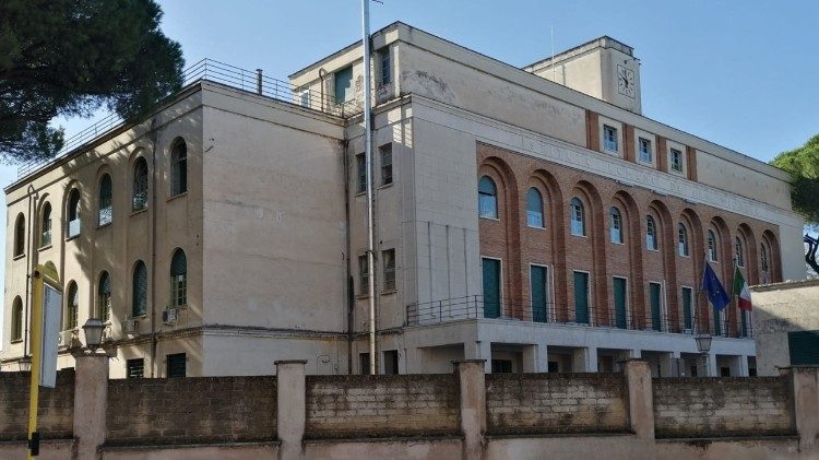 Ingresso all'Istituto Romano di San Michele a Tor Marancia  (foto: A. Romano)