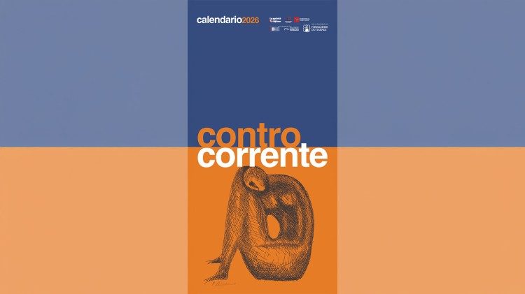 La copertina del calendario donato dalla Società della Ragione alla popolazione carceraria