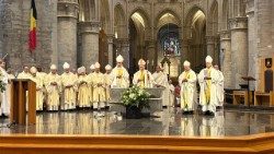 Liturgie u příležitosti 800. výročí bruselské katedrály sv. Michaela a Guduly