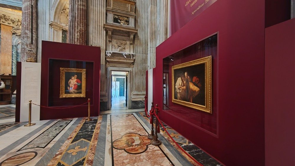 L'allestimento della mostra