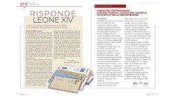 Старонкі студзеньскага нумара часопіса “Piazza San Pietro”