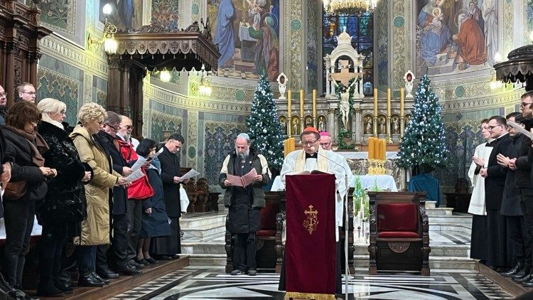 Komentując czytania i Ewangelię, kard. Ryś odwołał się do proroka Izajasza (Heschel Center News / Karol Darmoros)