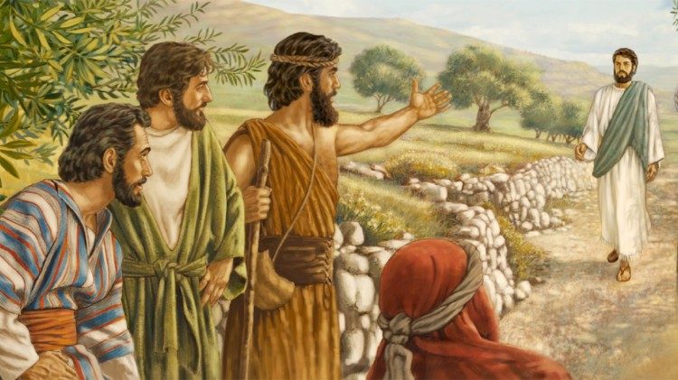 ലോകത്തിന്റെ പാപങ്ങൾ നീക്കുന്ന കുഞ്ഞാടിനെ കാണിച്ചുകൊടുക്കുന്ന സ്നാപകൻ