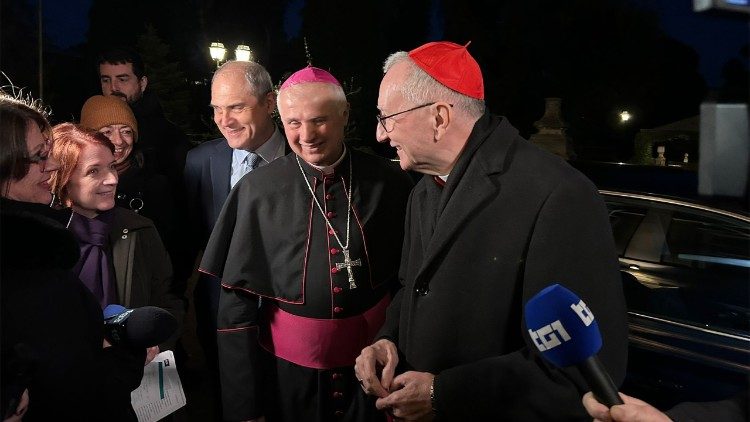 El cardenal Secretario de Estado del Vaticano, Pietro Parolin 