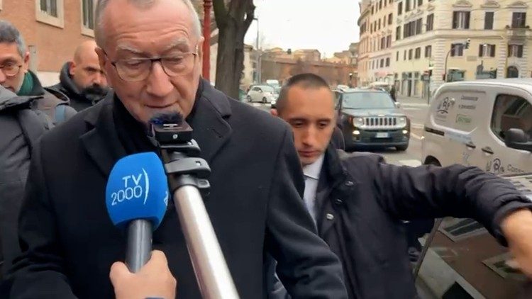 Secretario de Estado del Vaticano, el cardenal Pietro Parolin 