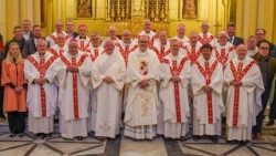 Participants in the Holy Land Coordination pilgrimage