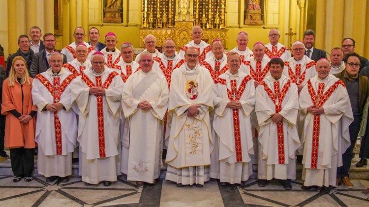 Participants in the Holy Land Coordination pilgrimage
