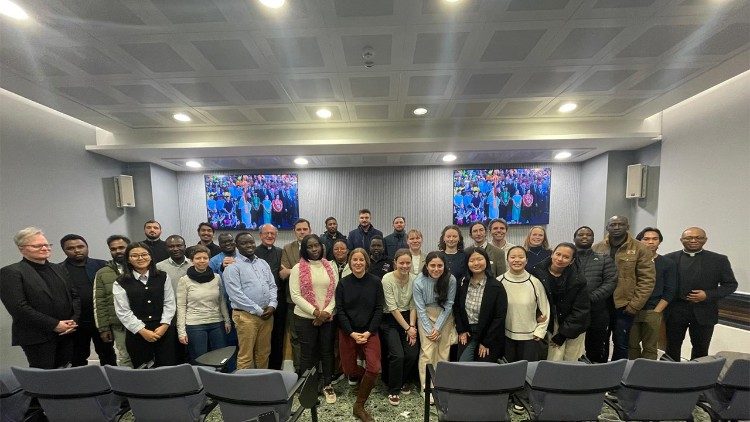 Students of the Ecumenical Institute Bossey in Switzerland on visit to Rome, this week