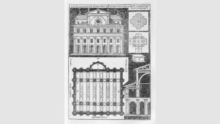 Ipotesi ricostruttiva di Cesare Cesariano (1521)
