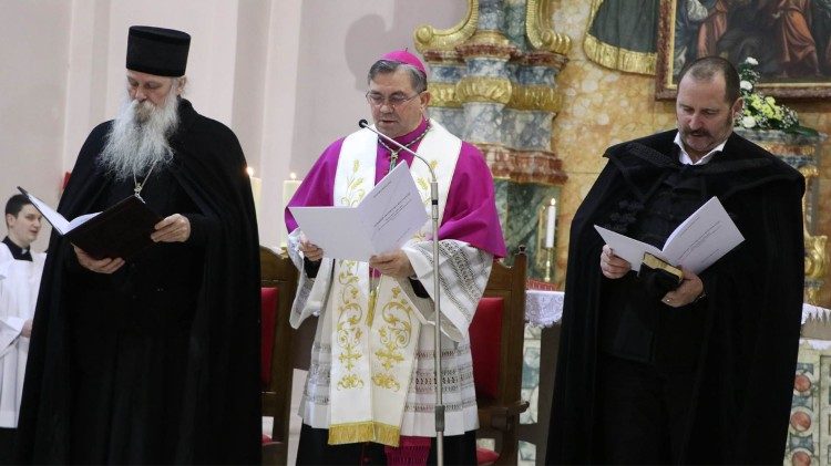 Središnje biskupijsko ekumensko slavlje u Pakracu (Foto: Požeška biskupija)