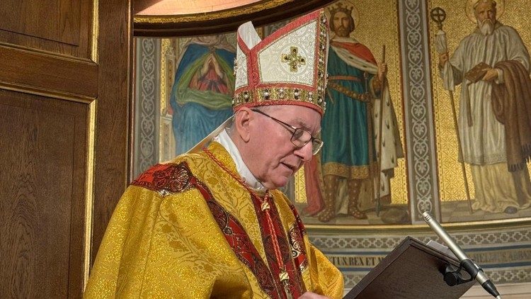 Il cardinale Parolin celebra la Messa nella cattedrale di Copenaghen