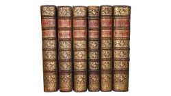 Algunos volúmenes del "Acta Sanctorum"