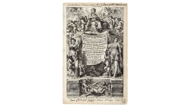 Ilustracja w „Acta Sanctorum”