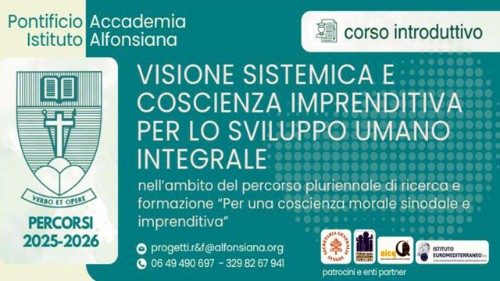 Economia con “coscienza”, aperte le iscrizioni all’Alfonsiana