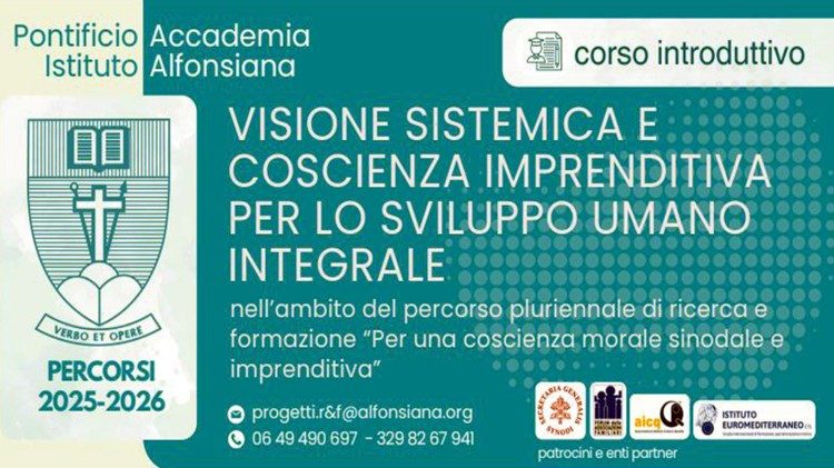 Il corso promosso dall'Accademia Alfonsiana