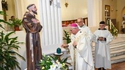 Mesha në Kishën e Gjuhadolit në Shkodër