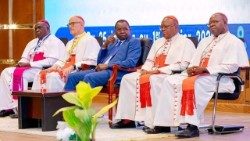 2026.01.28 Makardinali katika Mkutano Mkuu wa XIII wa 13 ACERAC huko N’Djaména,nchini Chad.