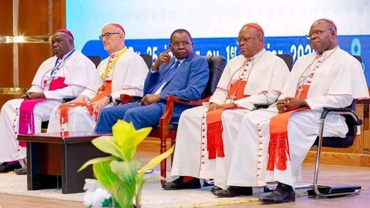 2026.01.28 Makardinali katika Mkutano Mkuu wa XIII wa 13 ACERAC huko N’Djaména,nchini Chad.