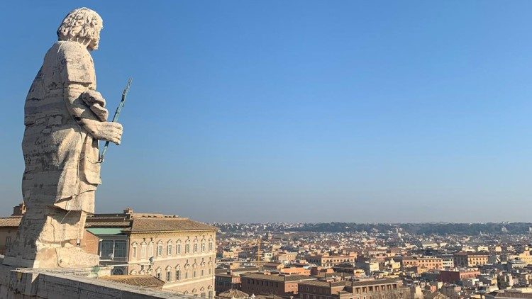 Terraza de la Basílica de San Pedro