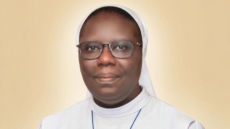 Sœur Caroline Marie MBengue, sup&eacute;rieure g&eacute;n&eacute;rale de la congr&eacute;gation des Filles du Saint-Cœur de Marie, au S&eacute;n&eacute;gal 